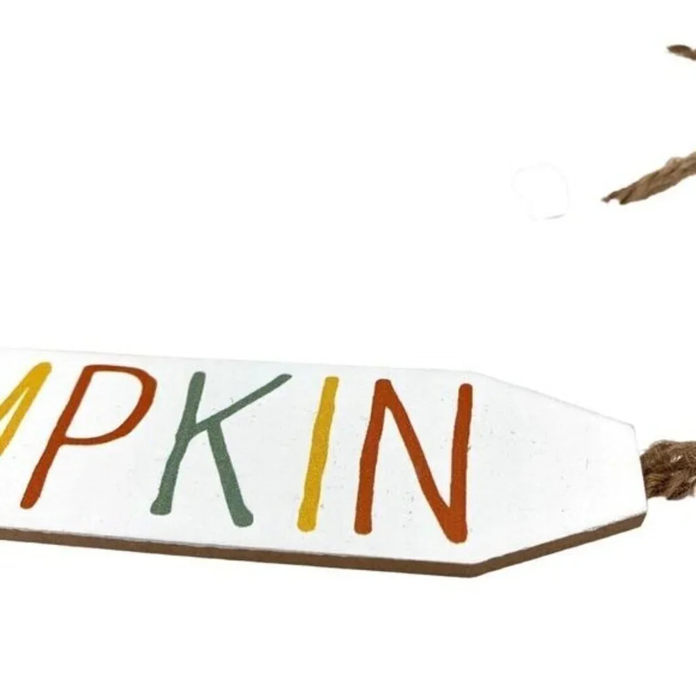 Fall Hanging Colorful Garland Sign Door Decor New